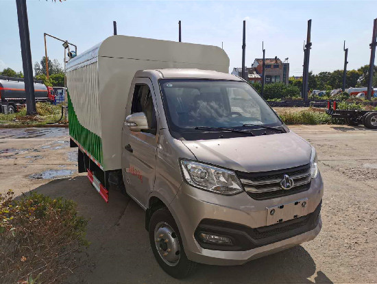 长安国六密闭式桶装垃圾车