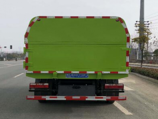 东风小多利卡国六蓝牌密封自卸式垃圾车