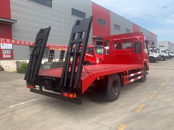 国六东风D3V平板拖车