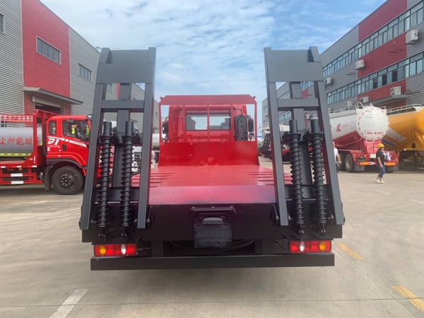国六东风D3V平板拖车