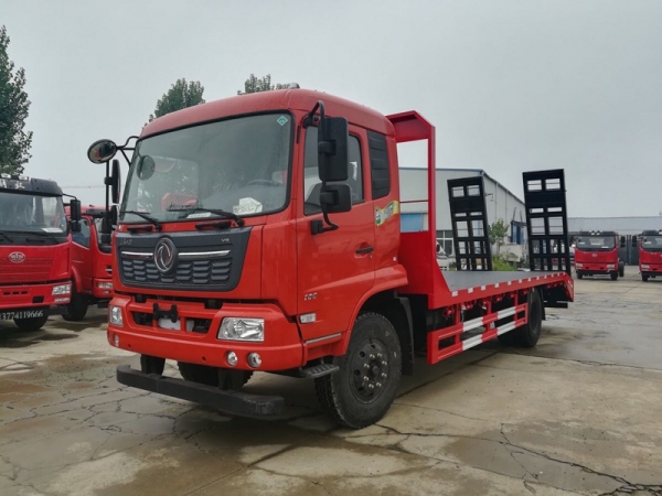 东风天锦平板拖车