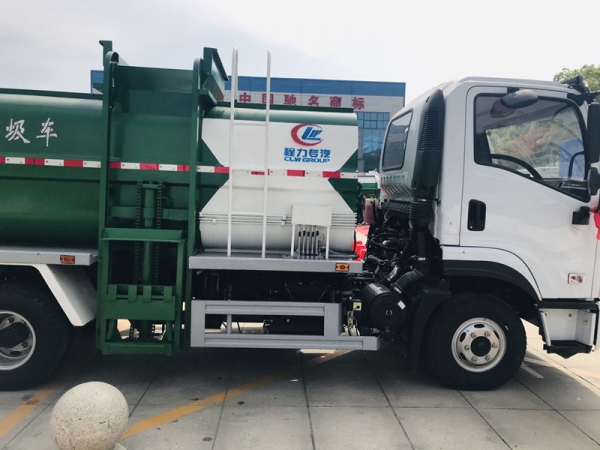 东风D1餐厨垃圾车8方罐体
