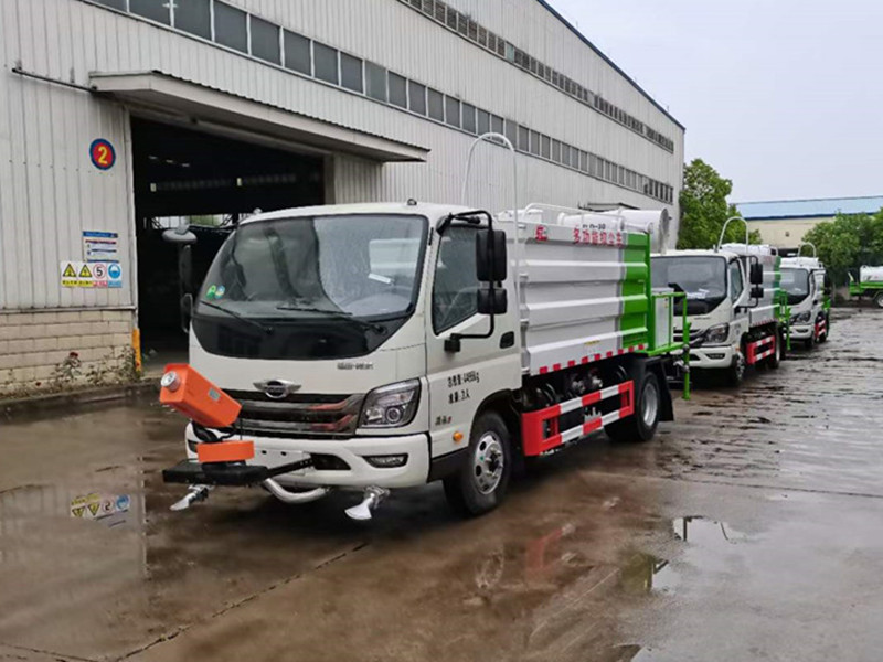 福田7方蓝牌抑尘车