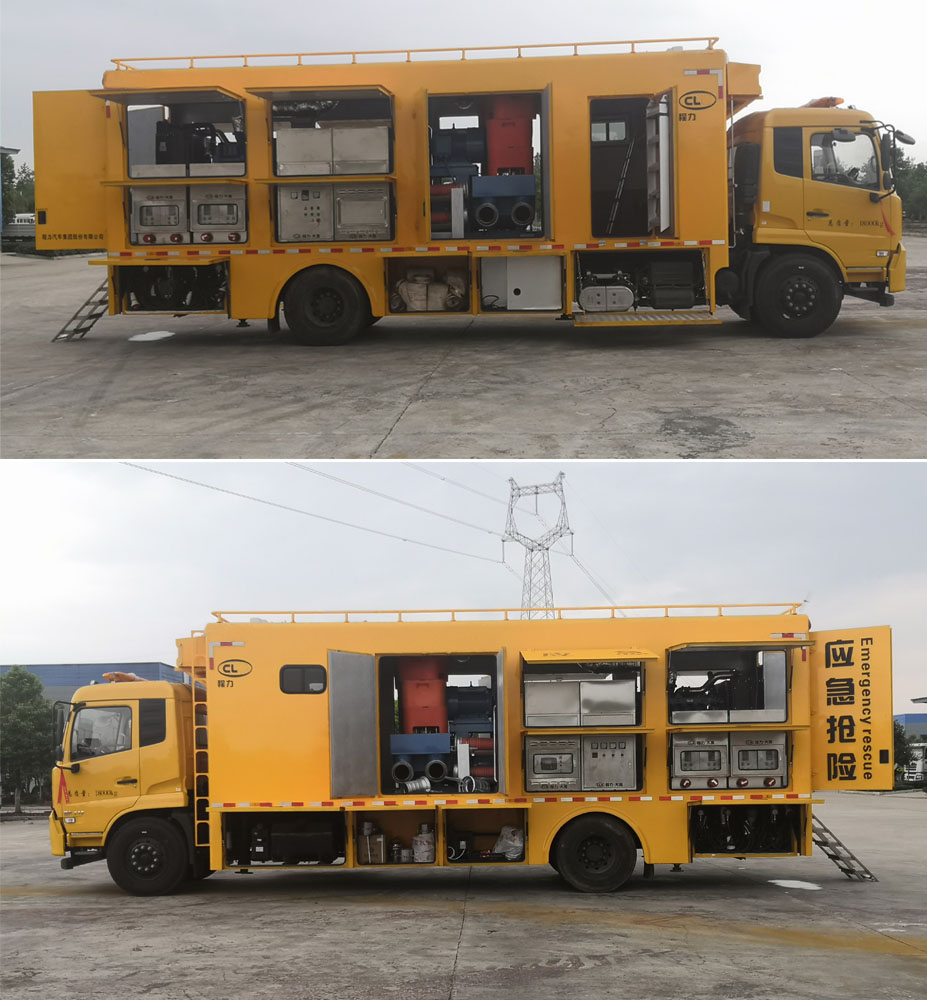 5000-7000立方大流量排水抢险车